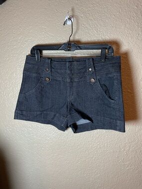 Boom Boom Dark Wash Denim Shorts Women’s Size 11 EUC